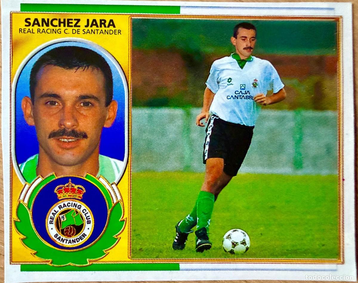 Cromos de F&uacute;tbol: SANCHEZ JARA RACING SANTANDER 96 97 1996 1997 LIGA EDICIONES ESTE RECORTADO STICKER