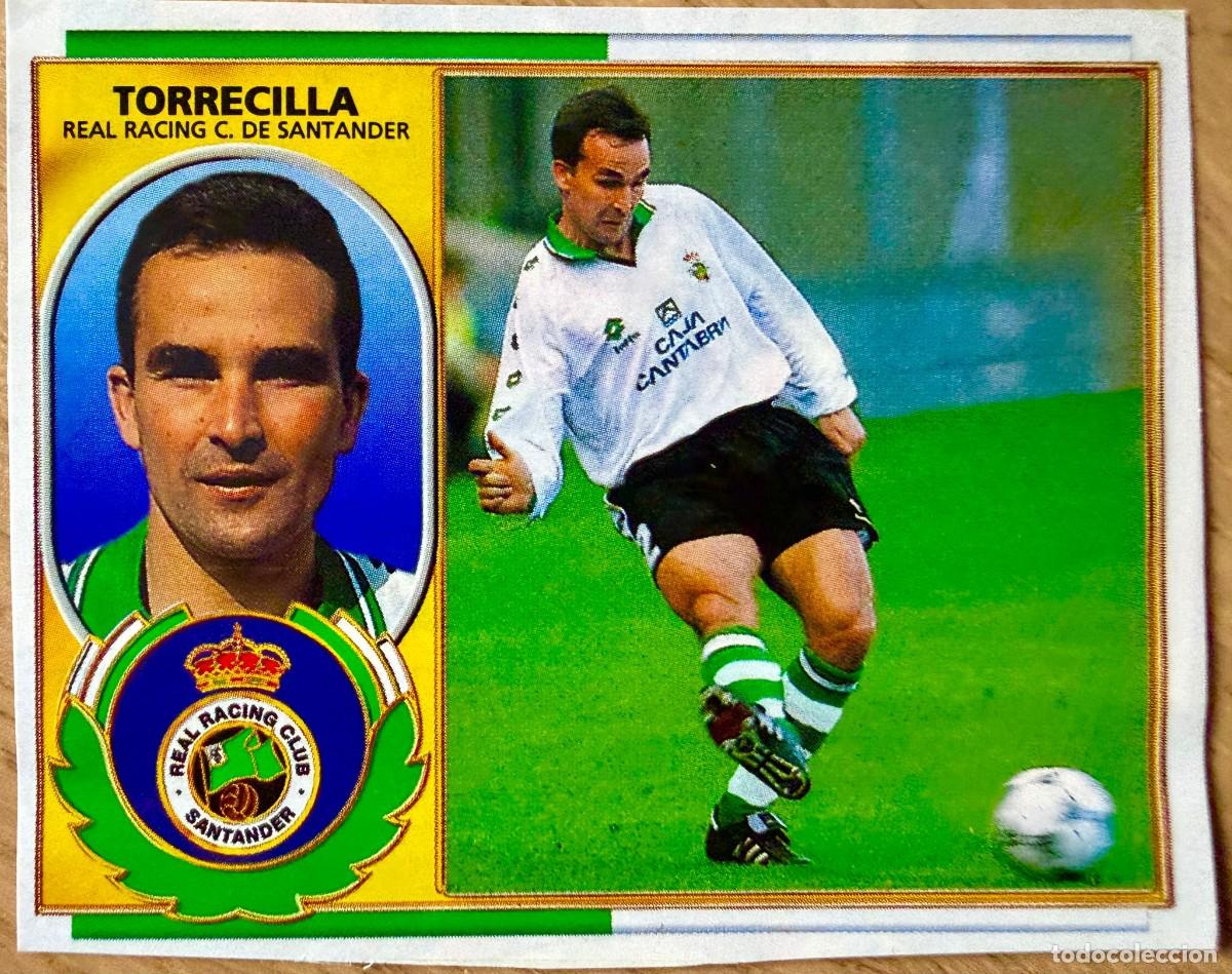 Cromos de F&uacute;tbol: TORRECILLA RACING SANTANDER 96 97 1996 1997 LIGA EDICIONES ESTE RECORTADO STICKER