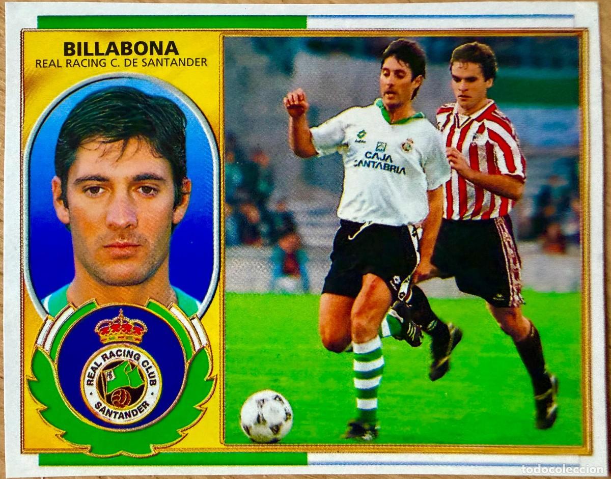 Cromos de F&uacute;tbol: BILLABONA RACING SANTANDER 96 97 1996 1997 LIGA EDICIONES ESTE RECORTADO STICKER