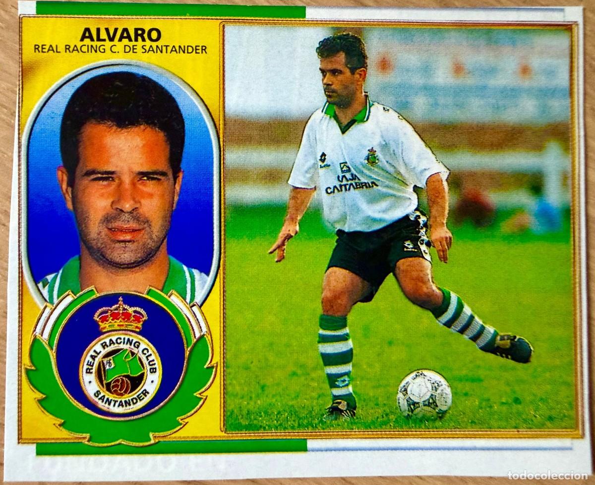 Cromos de F&uacute;tbol: ALVARO CERVERA RACING SANTANDER 96 97 1996 1997 LIGA EDICIONES ESTE RECORTADO STICKER