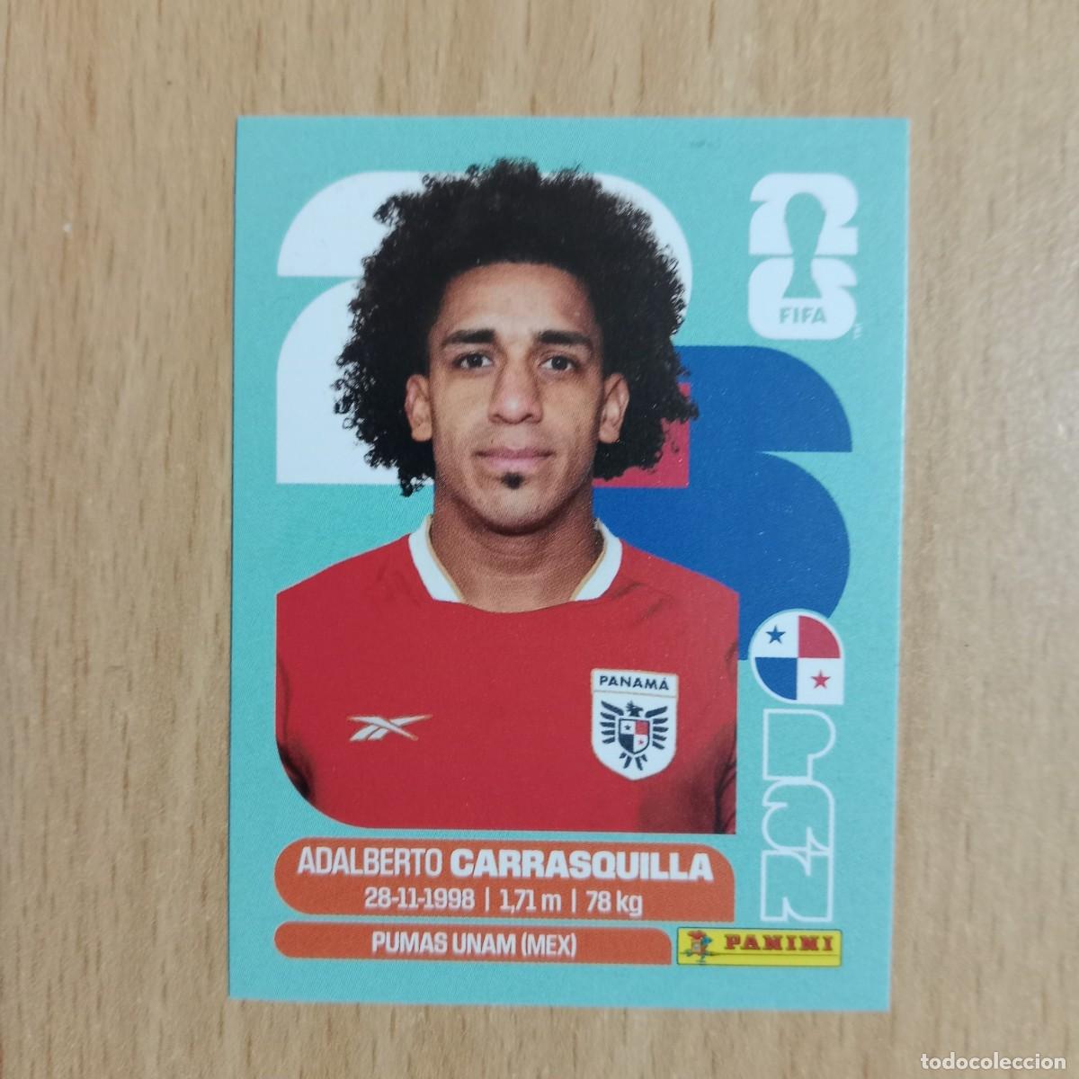 Cromos de F&uacute;tbol: ADALBERTO CARRASQUILLA , PANAM&Aacute; , STICKER CROMO N&ordm; PAN 12 , FIFA WORLD CUP 2026 - PANINI - A&Ntilde;O 2026.