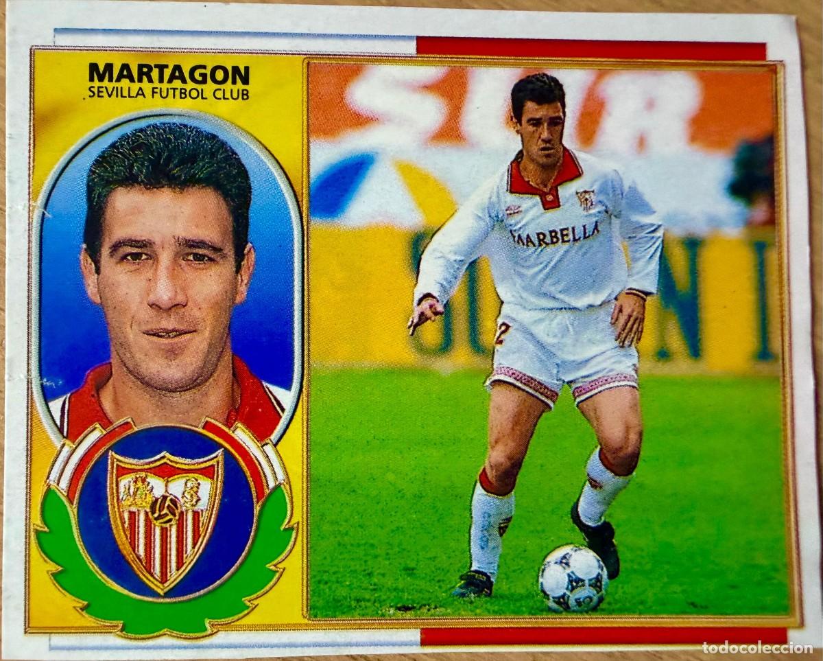 Cromos de F&uacute;tbol: MARTAGON SEVILLA 96 97 1996 1997 LIGA EDICIONES ESTE RECORTADO STICKER