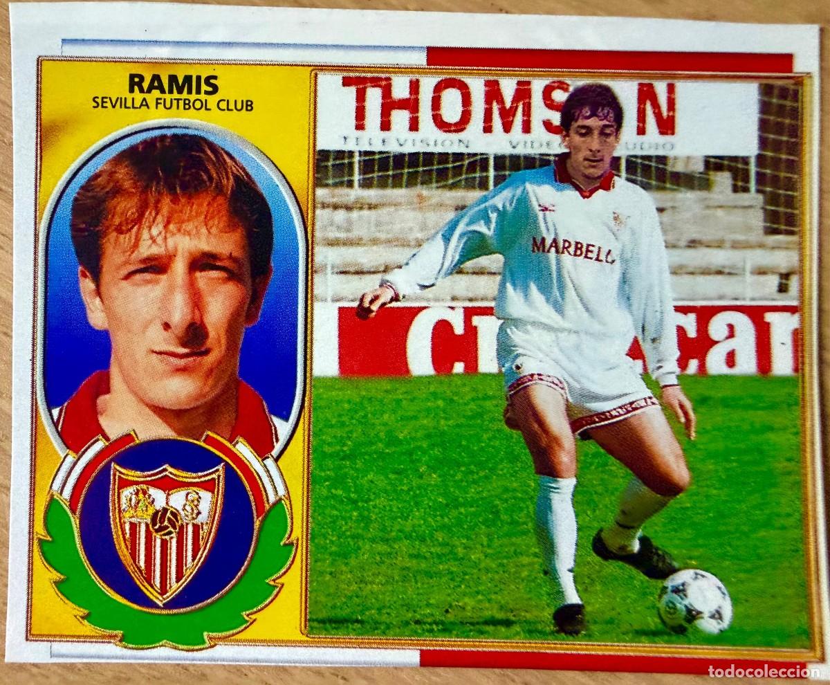 Cromos de F&uacute;tbol: RAMIS SEVILLA 96 97 1996 1997 LIGA EDICIONES ESTE RECORTADO STICKER