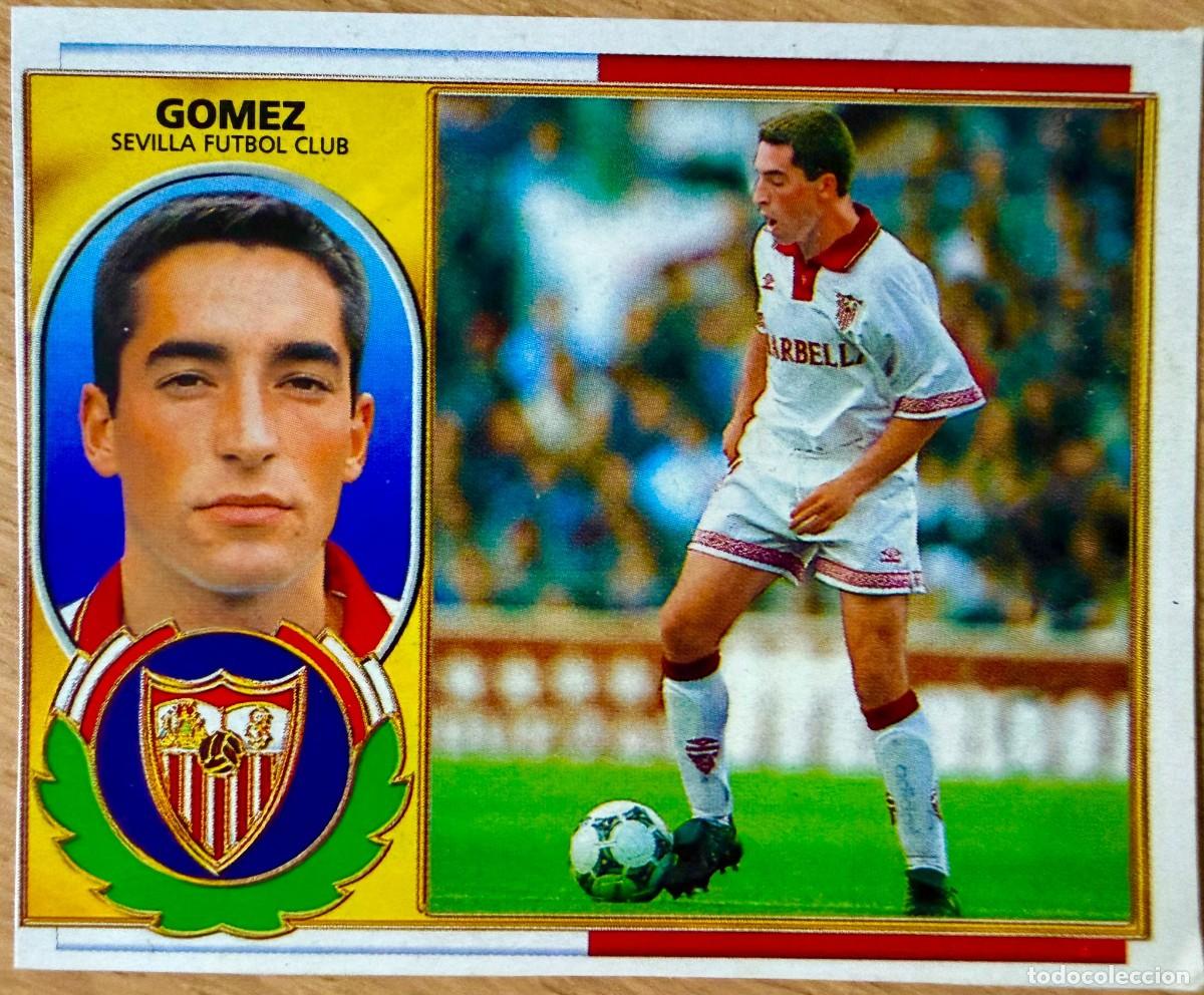 Cromos de F&uacute;tbol: GOMEZ SEVILLA 96 97 1996 1997 LIGA EDICIONES ESTE RECORTADO STICKER