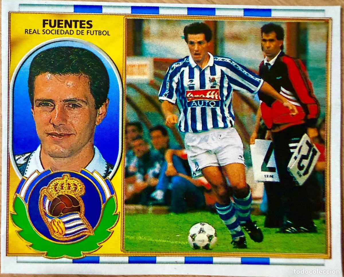 Cromos de F&uacute;tbol: FUENTES REAL SOCIEDAD 96 97 1996 1997 LIGA EDICIONES ESTE RECORTADO STICKER
