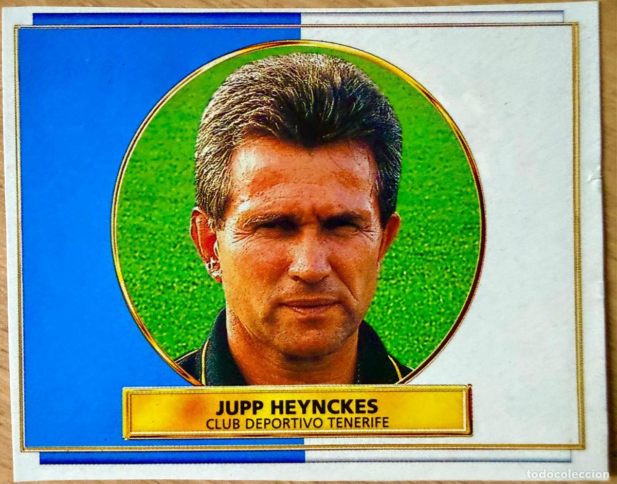 Cromos de F&uacute;tbol: JUUP HEYNCKES ENTRANDOR TENERIFE 96 97 1996 1997 LIGA EDICIONES ESTE RECORTADO STICKER