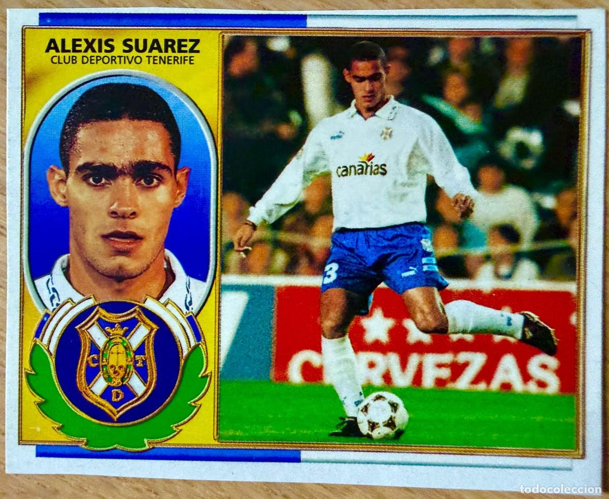 Cromos de F&uacute;tbol: ALEXIS SUAREZ TENERIFE 96 97 1996 1997 LIGA EDICIONES ESTE RECORTADO STICKER
