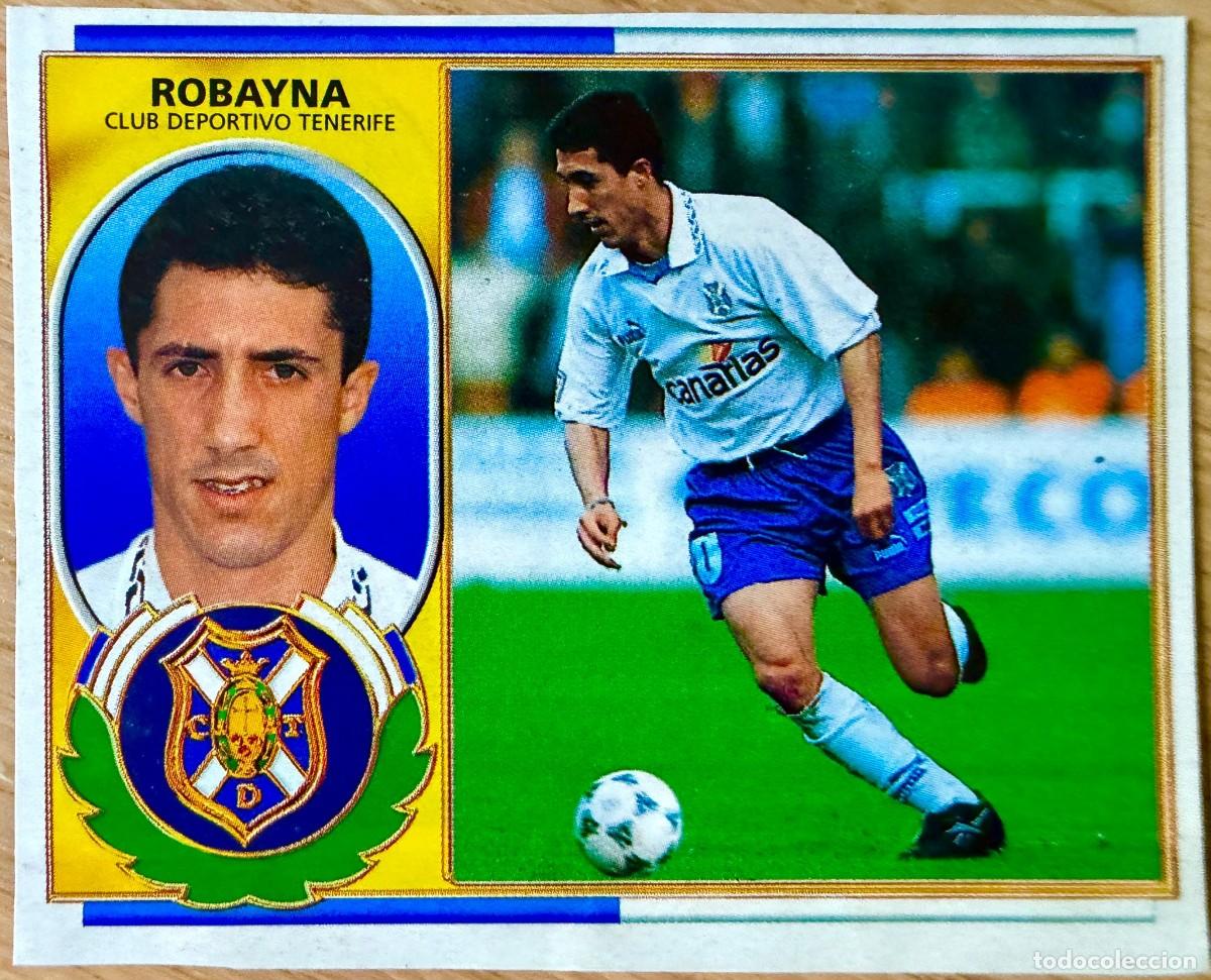 Cromos de F&uacute;tbol: ROBAYNA TENERIFE 96 97 1996 1997 LIGA EDICIONES ESTE RECORTADO STICKER