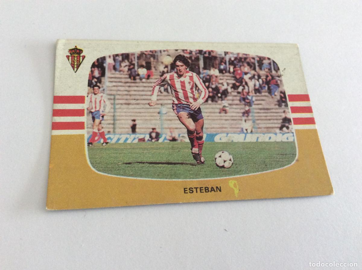 Cromos de F&uacute;tbol: Esteban Sporting Gij&oacute;n F&uacute;tbol 84/85 Cromos Cano 1984 1985 84 85