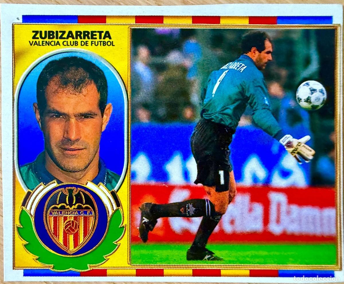 Cromos de F&uacute;tbol: ZUBIZARRETA VALENCIA 96 97 1996 1997 LIGA EDICIONES ESTE RECORTADO STICKER