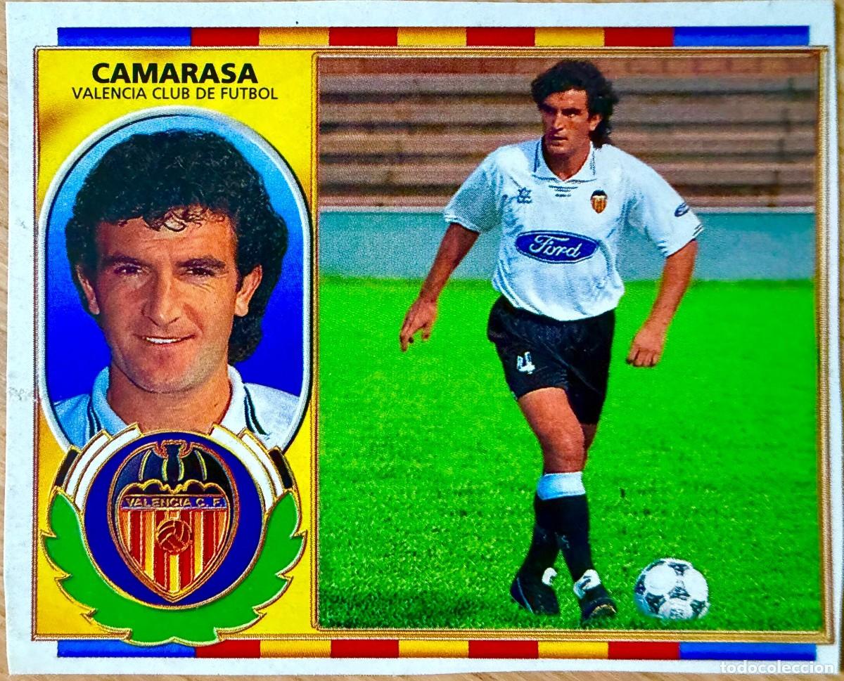 Cromos de F&uacute;tbol: CAMARASA VALENCIA 96 97 1996 1997 LIGA EDICIONES ESTE RECORTADO STICKER