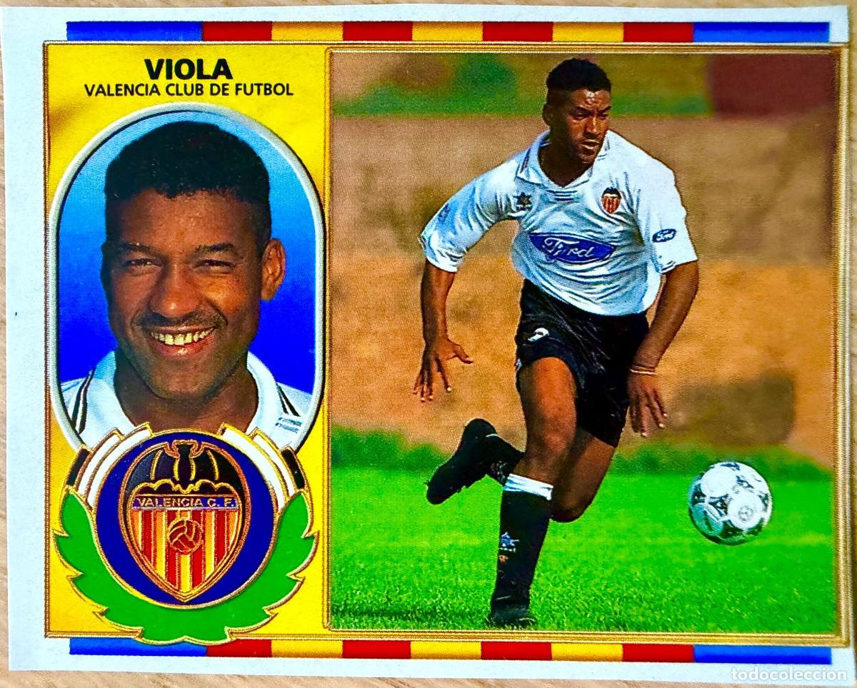 Cromos de F&uacute;tbol: VIOLA VALENCIA 96 97 1996 1997 LIGA EDICIONES ESTE RECORTADO STICKER