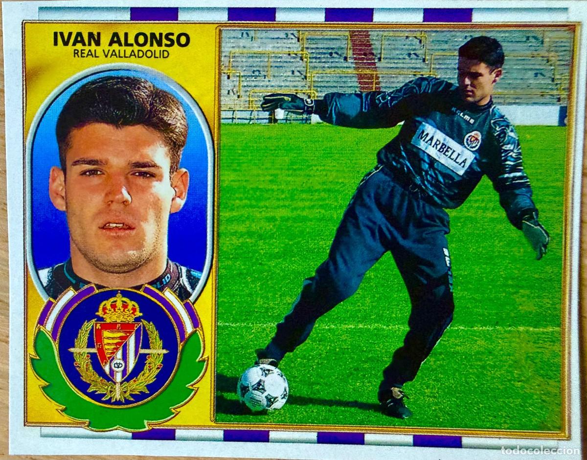 Cromos de F&uacute;tbol: IVAN ALONSO REAL VALLADOLID 96 97 1996 1997 LIGA EDICIONES ESTE RECORTADO STICKER