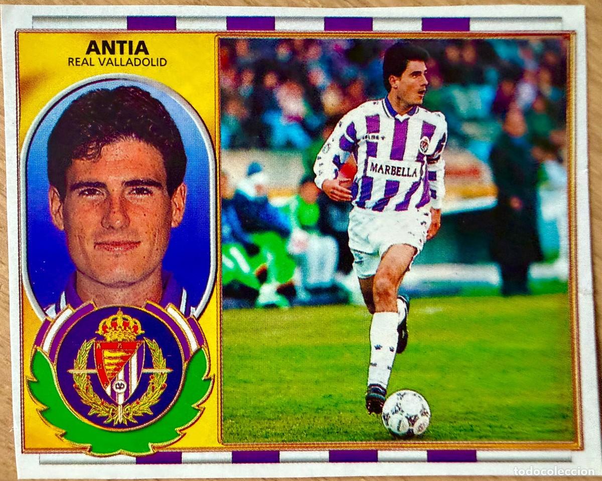 Cromos de F&uacute;tbol: ANTIA REAL VALLADOLID 96 97 1996 1997 LIGA EDICIONES ESTE RECORTADO STICKER