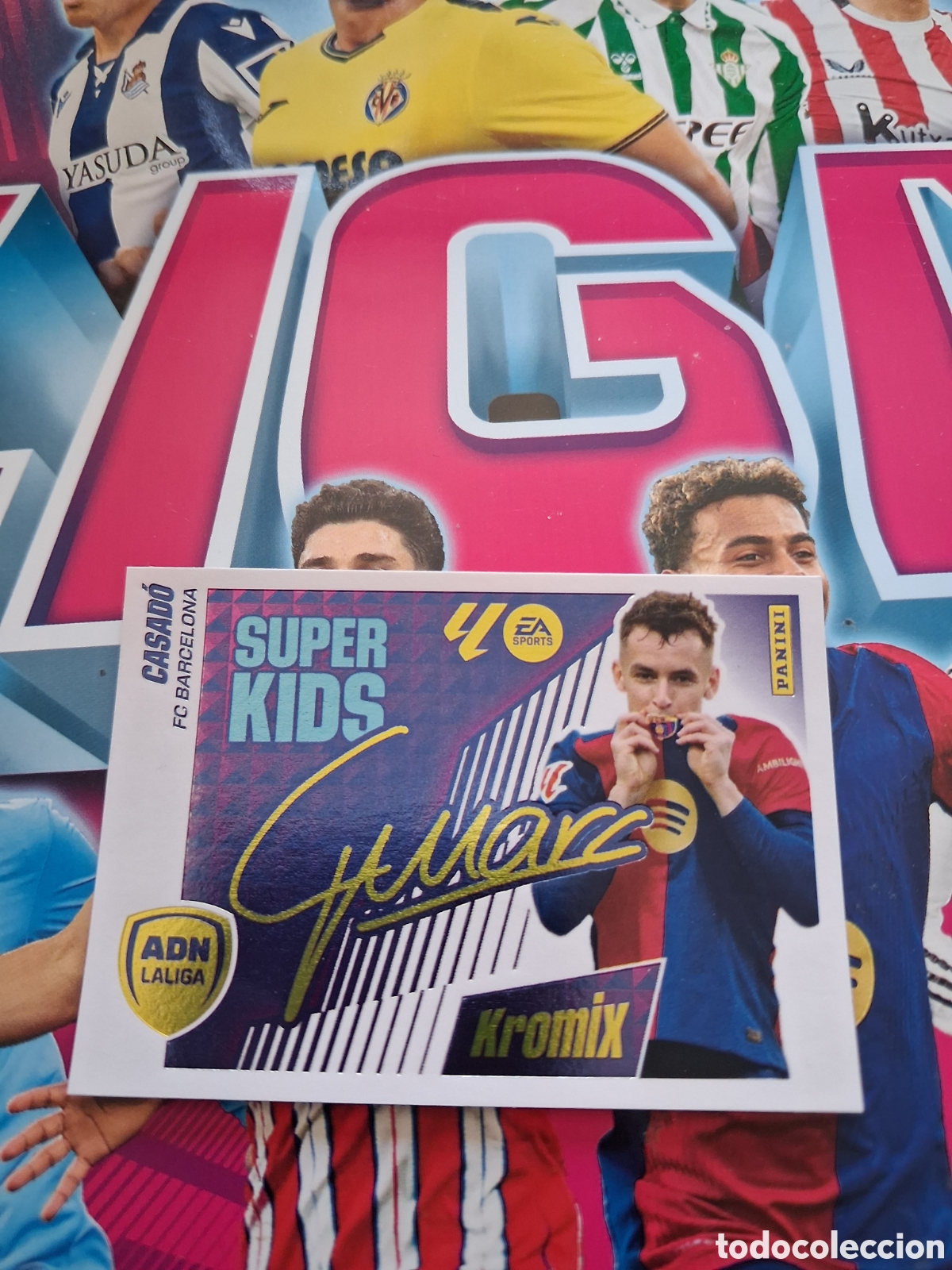 Cromos de F&uacute;tbol: Casado Kromix K5 Barcelona Ediciones Este Panini 2025-26