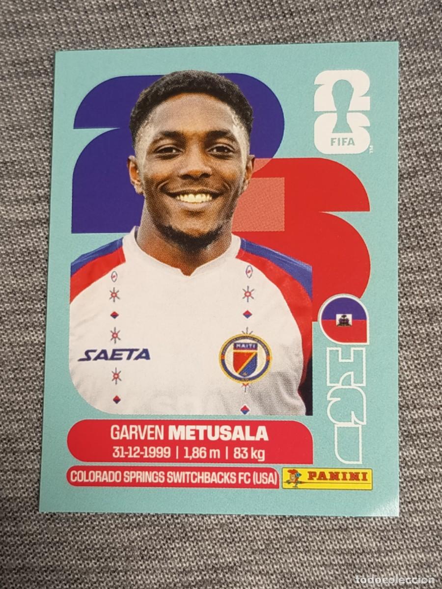 Cromos de F&uacute;tbol: METUSALA HAI 8 STICKER MUNDIAL 2026 PANINI FIFA WORLD CUP NUEVO