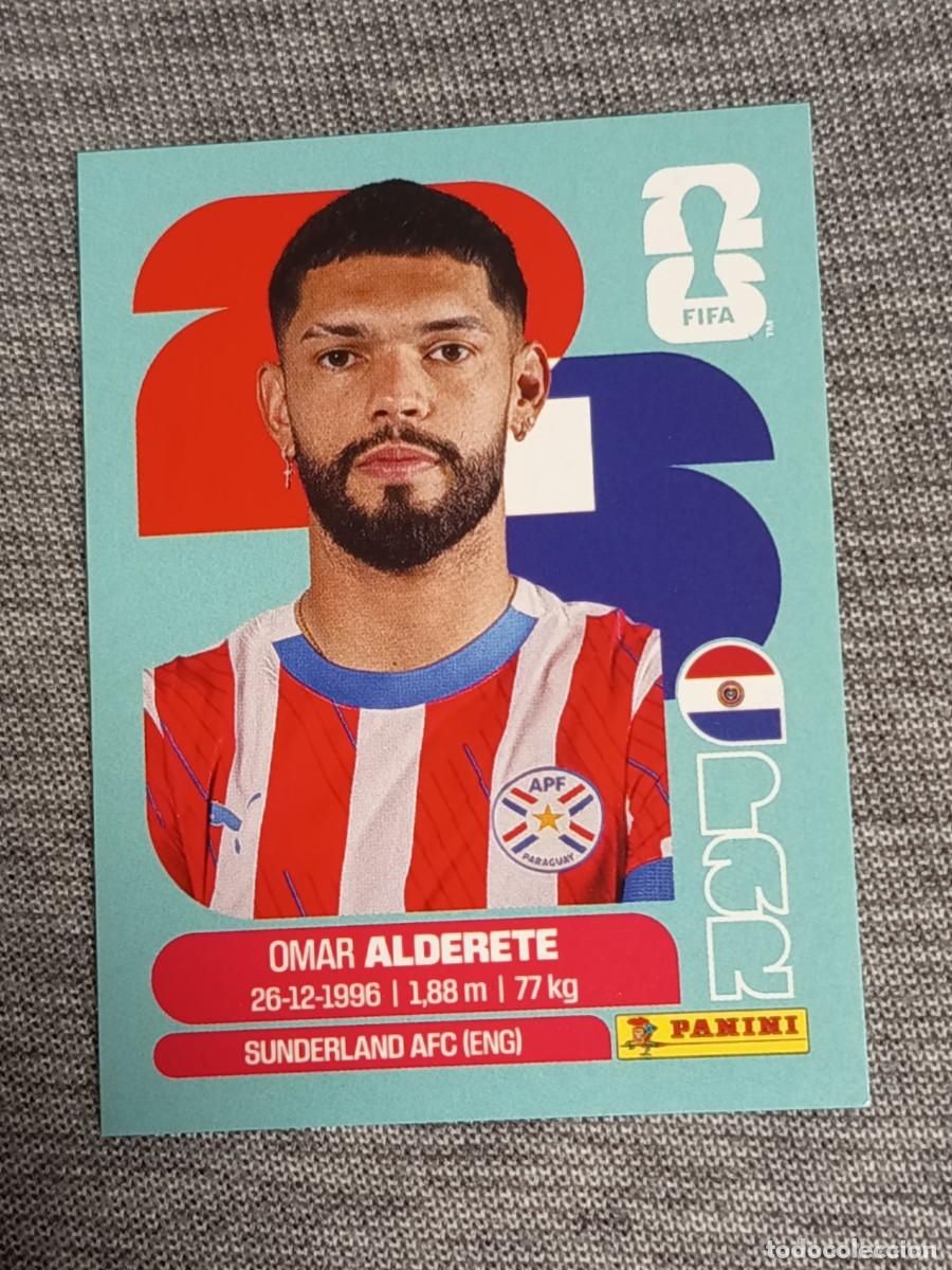 Cromos de F&uacute;tbol: ALDERETE PAR 7 STICKER MUNDIAL 2026 PANINI FIFA WORLD CUP NUEVO