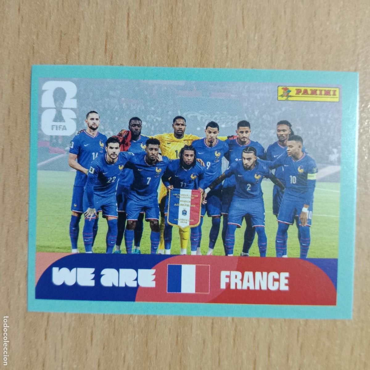 Cromos de F&uacute;tbol: EQUIPO FRANCIA , STICKER CROMO N&ordm; FRA 13 , FIFA WORLD CUP 2026 - PANINI - A&Ntilde;O 2026.