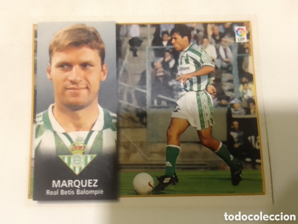 Figurine di Calcio: Colecciones Este 98-99 M&aacute;rquez &bull; Betis.