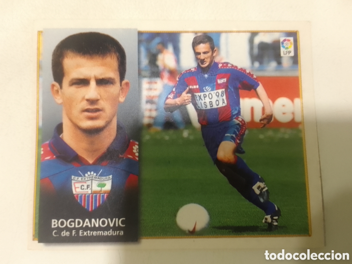 Cromos de F&uacute;tbol: Colecciones Este 98-99 Bogdanovic &bull; Extremadura.