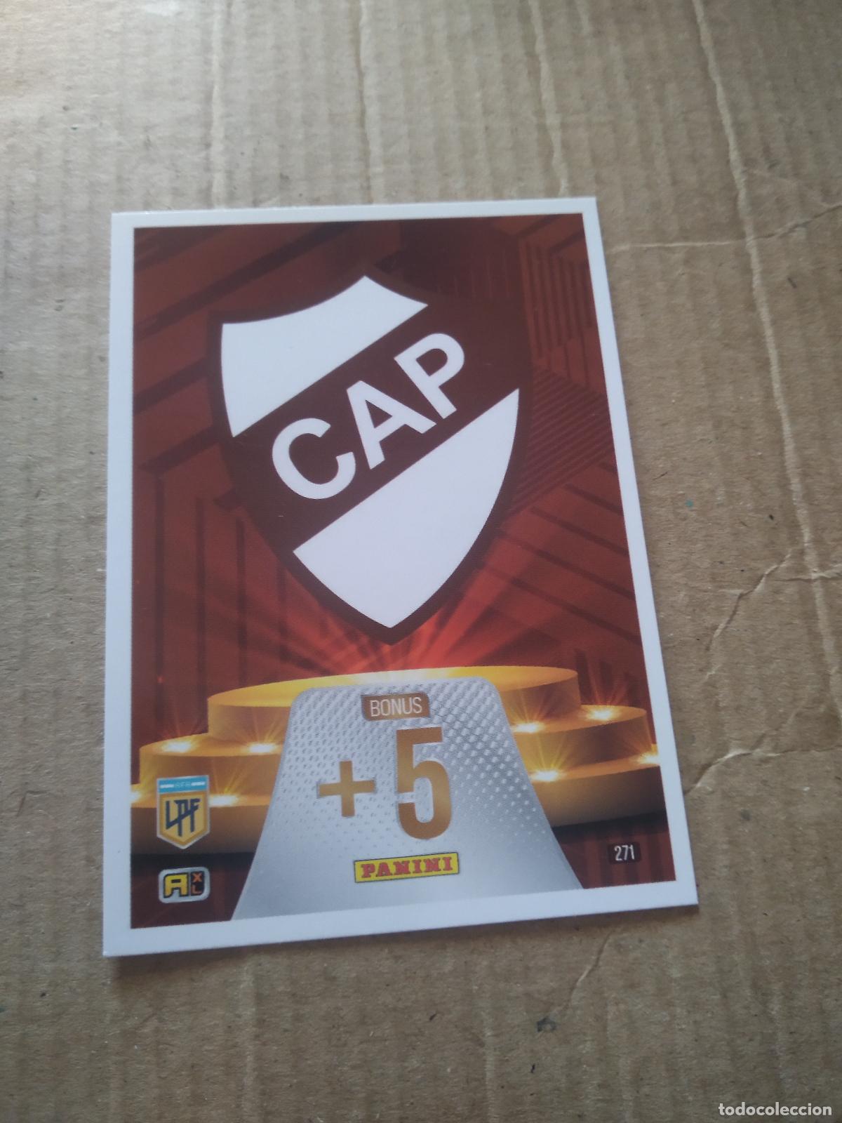 Football Stickers: 271 ESCUDO PLATENSE CROMO FUTBOL ARGENTINO PANINI LIGA ARGENTINA 2024 ADRENALYN
