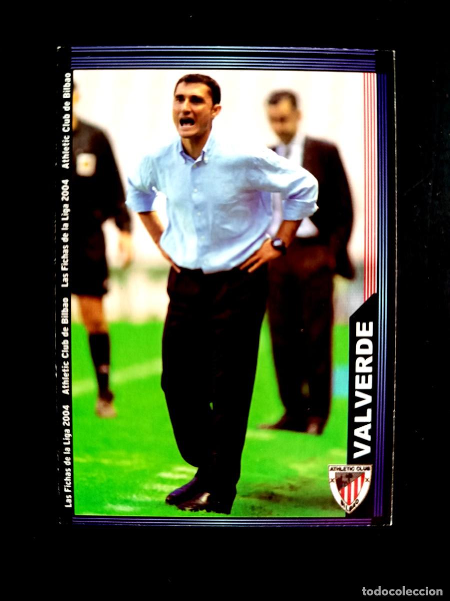 Cromos de Futebol: 165 VALVERDE - ATHLETIC CLUB - MUNDICROMO 2004