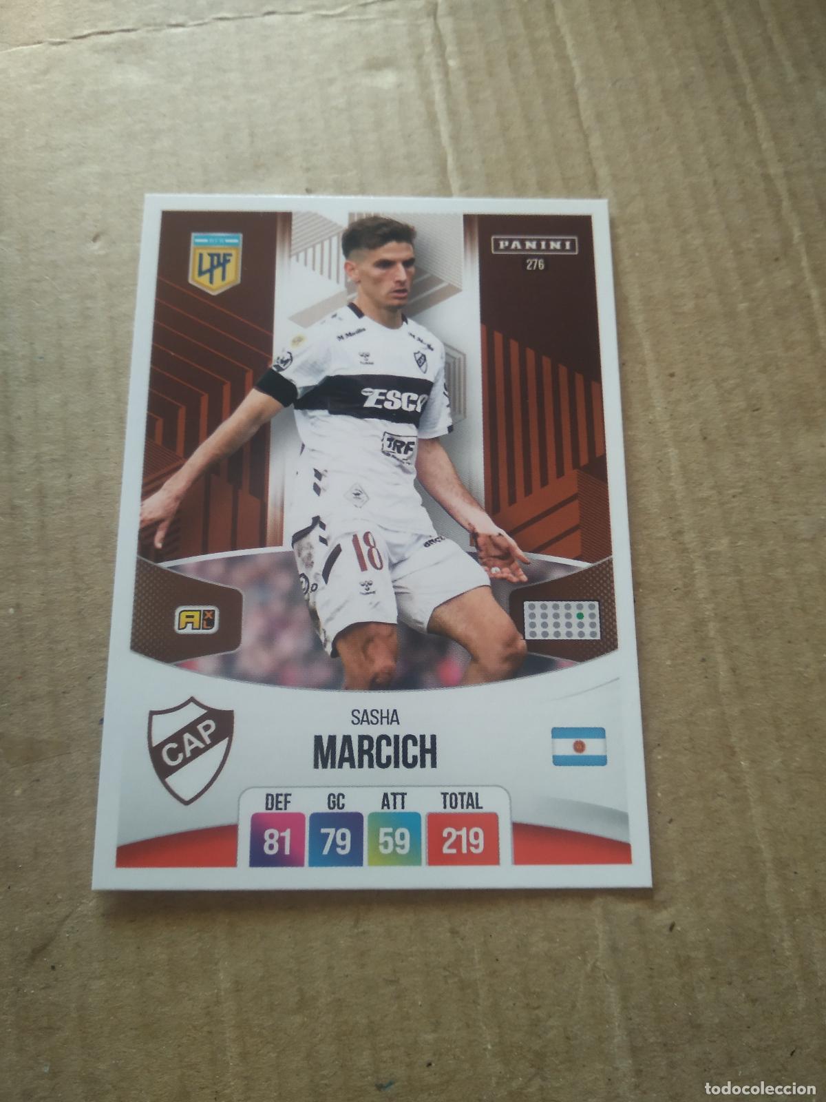 Cromos de Futebol: 276 SASHA MARCICH PLATENSE CROMO FUTBOL ARGENTINO PANINI LIGA ARGENTINA 2024 ADRENALYN