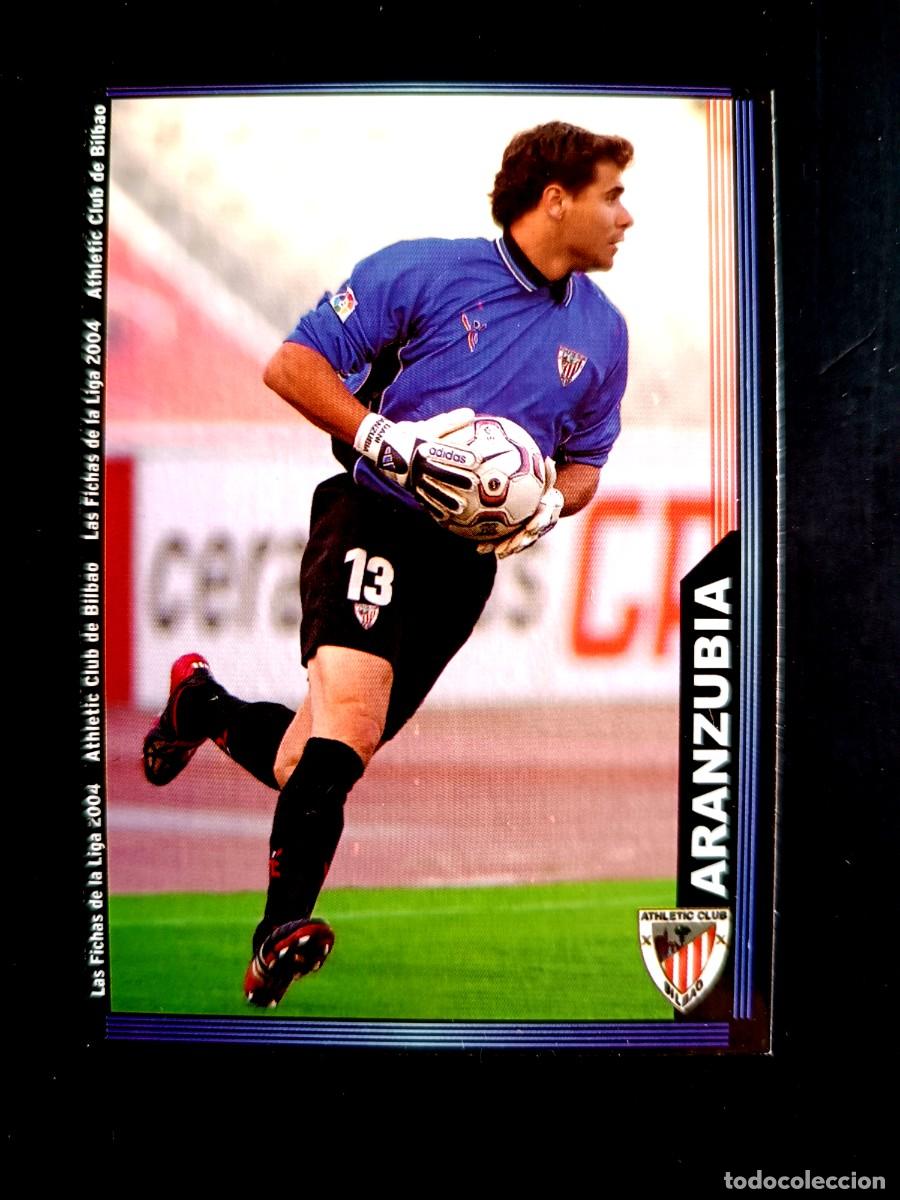 Cromos de Futebol: 166 ARANZUB&Iacute;A - ATHLETIC CLUB - MUNDICROMO 2004
