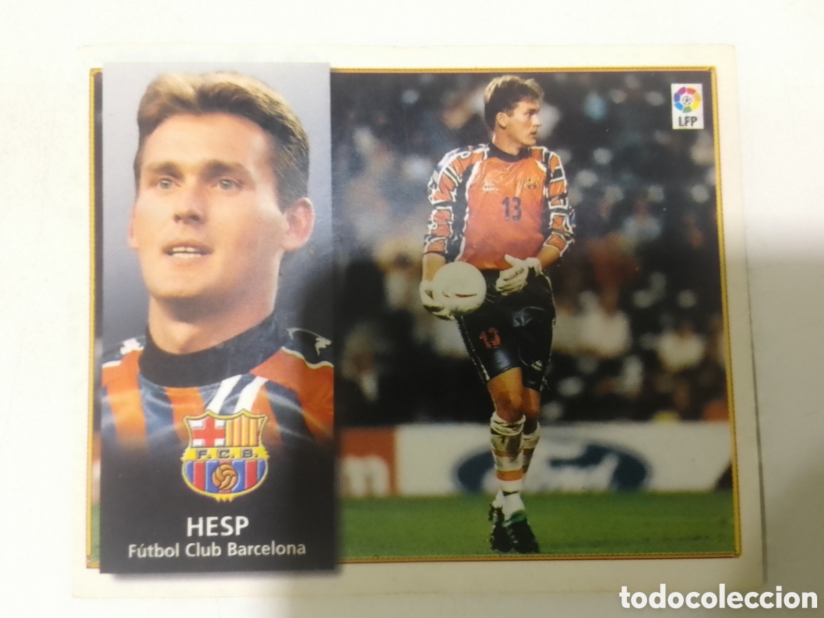 Cromos de F&uacute;tbol: Colecciones Este 98-99 Hesp &bull; Barcelona.
