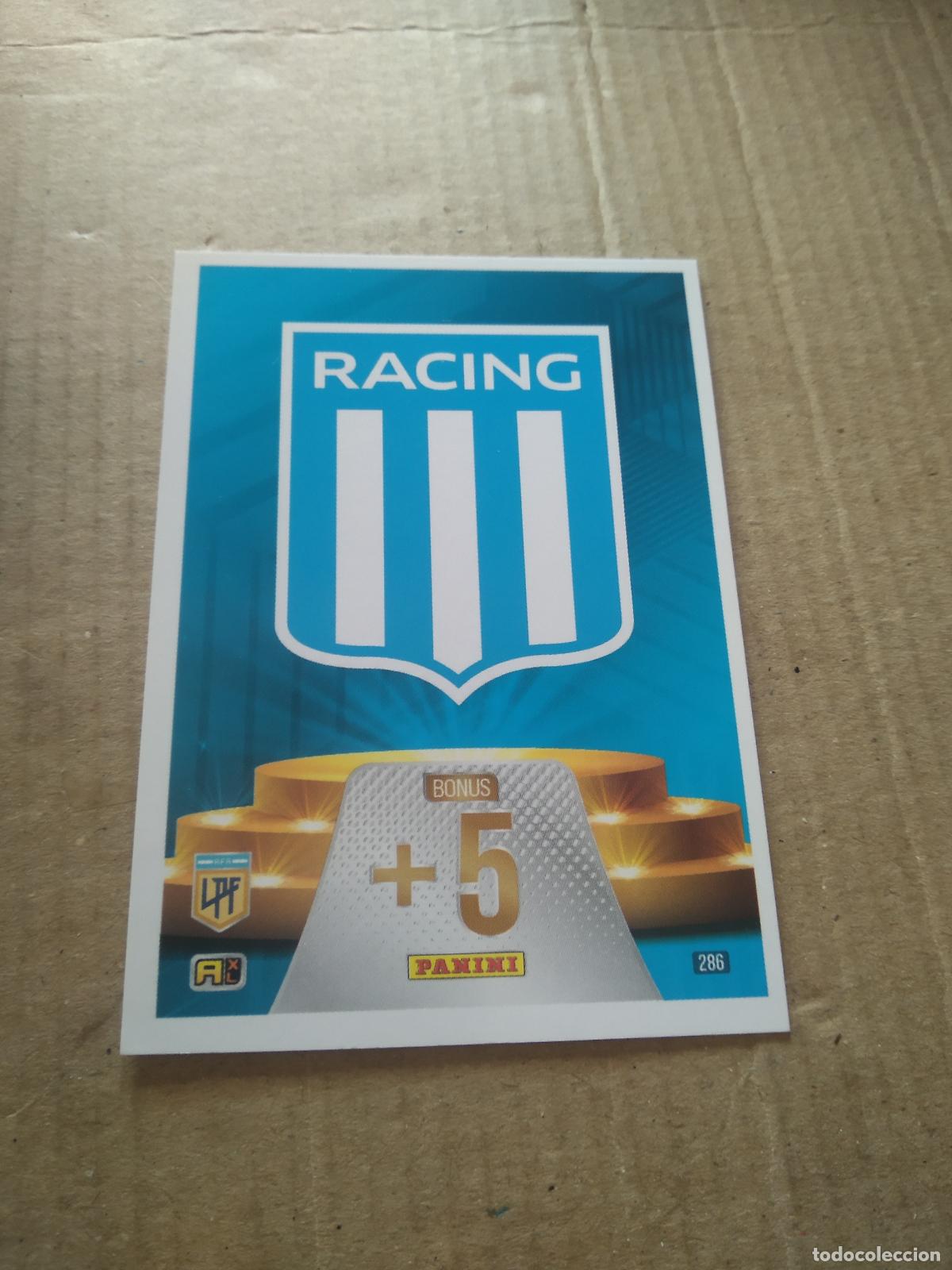 Cromos de Futebol: 286 ESCUDO RACING CROMO FUTBOL ARGENTINO PANINI LIGA ARGENTINA 2024 ADRENALYN