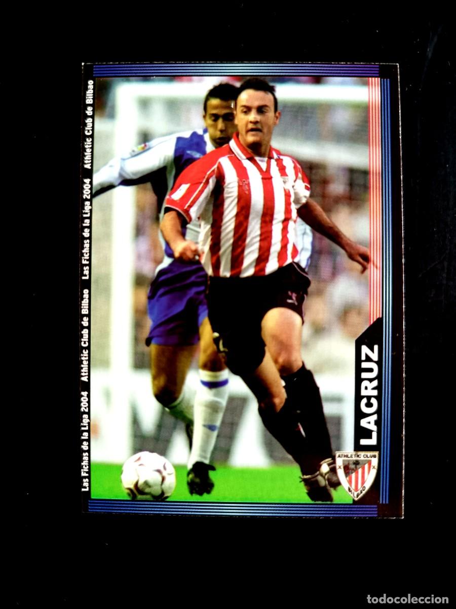 Cromos de F&uacute;tbol: 168 LACRUZ - ATHLETIC CLUB - MUNDICROMO 2004