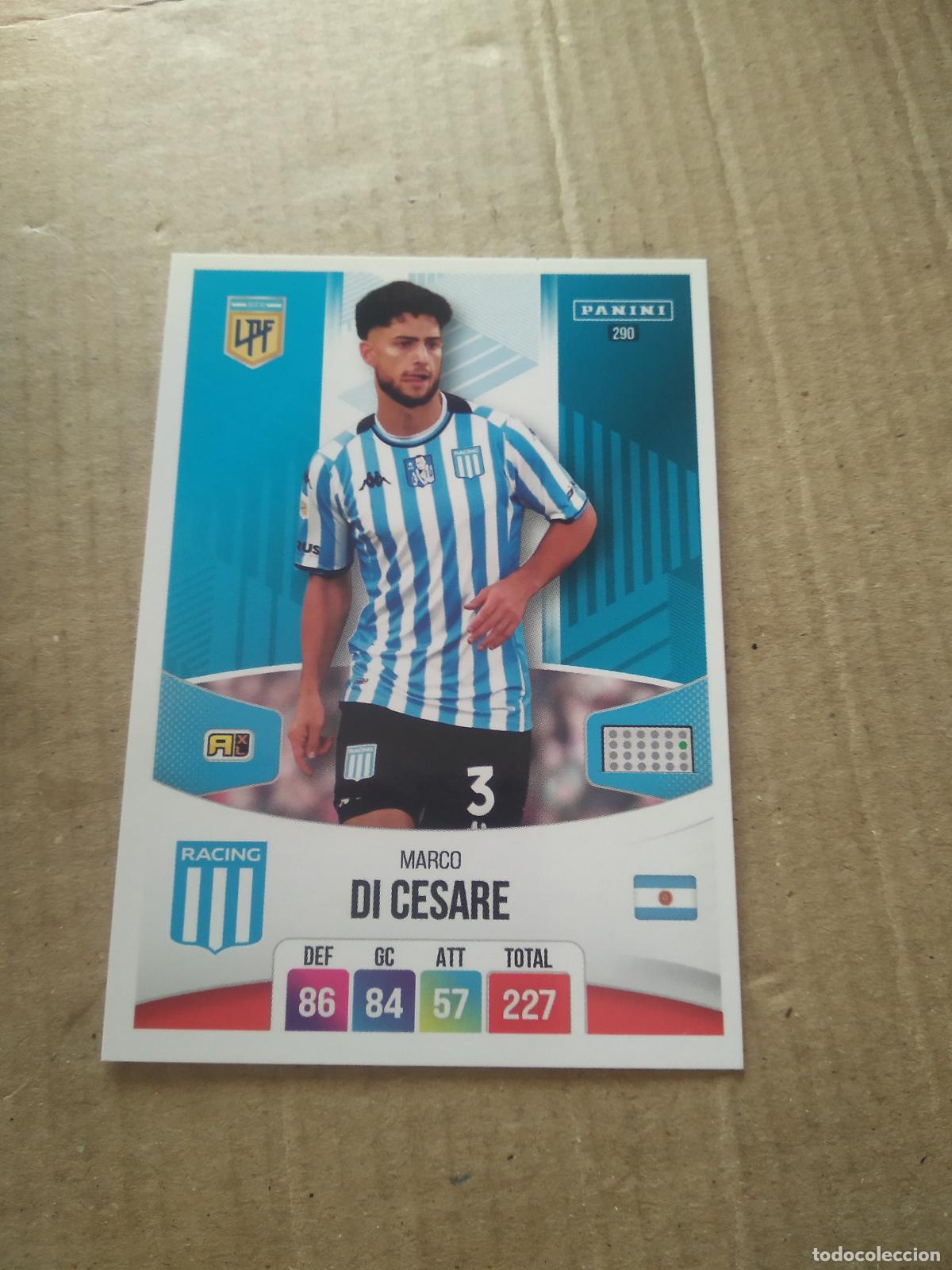 Cromos de F&uacute;tbol: 290 MARCO DI CESARE RACING CROMO FUTBOL ARGENTINO PANINI LIGA ARGENTINA 2024 ADRENALYN