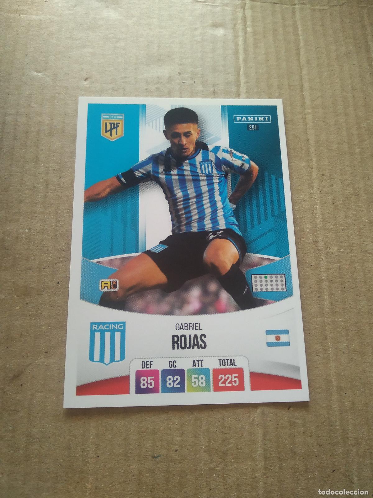 Cromos de F&uacute;tbol: 291 GABRIEL ROJAS RACING CROMO FUTBOL ARGENTINO PANINI LIGA ARGENTINA 2024 ADRENALYN
