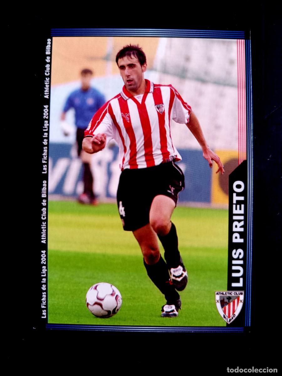 Cromos de F&uacute;tbol: 173 LUIS PRIETO - ATHLETIC CLUB - MUNDICROMO 2004