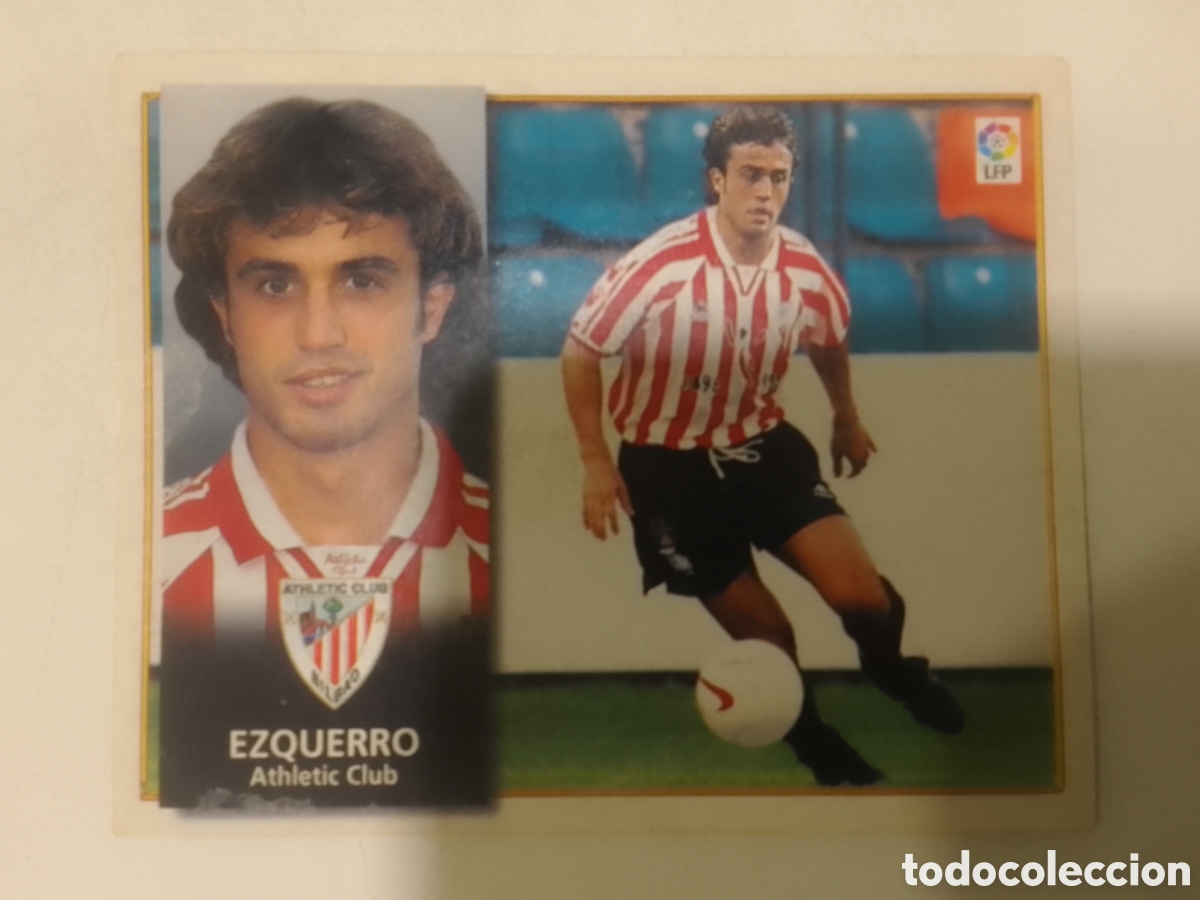 Cromos de F&uacute;tbol: Colecciones Este 98-99 Ezquerro &bull; Athletic Club.