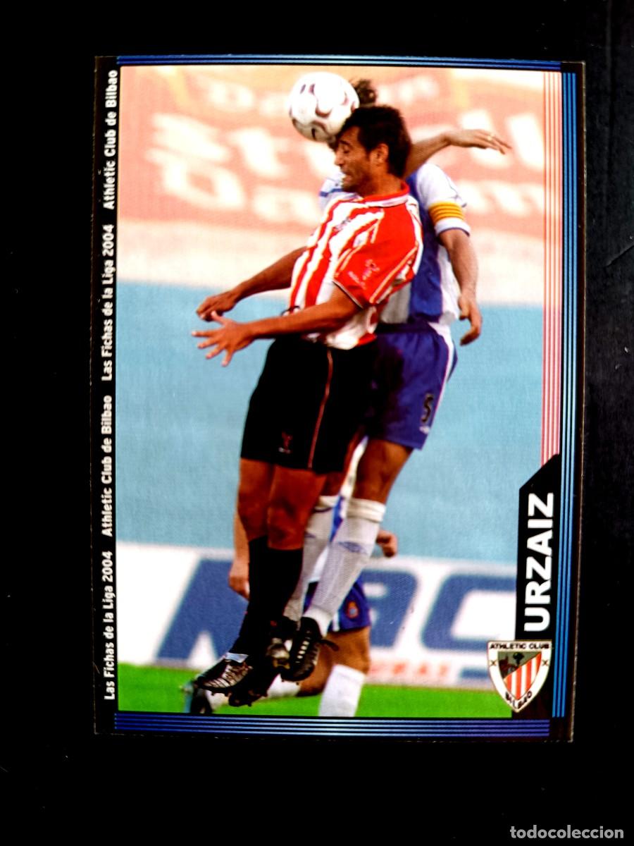 Cromos de F&uacute;tbol: 182 URZ&Aacute;IZ - ATHLETIC CLUB - MUNDICROMO 2004