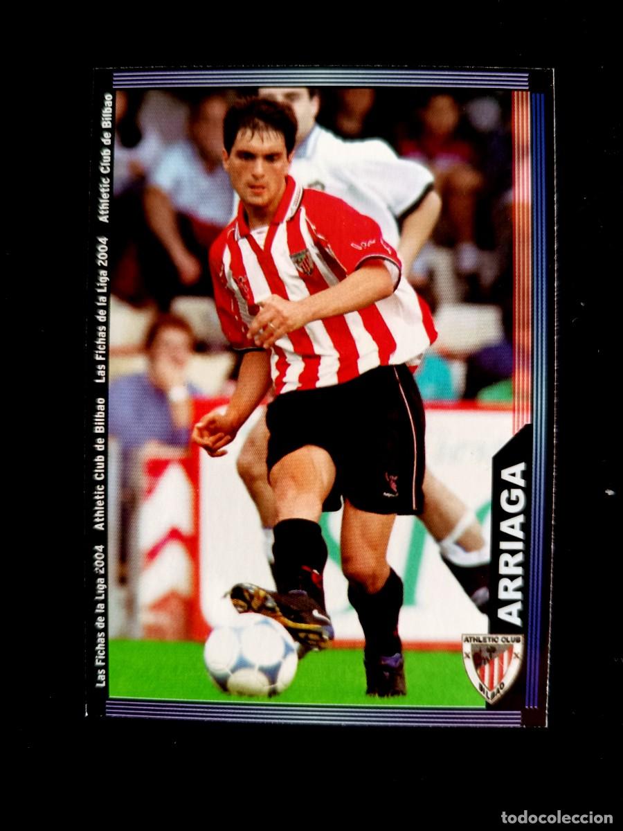 Figurine di Calcio: 184 ARRIAGA - ATHLETIC CLUB - MUNDICROMO 2004