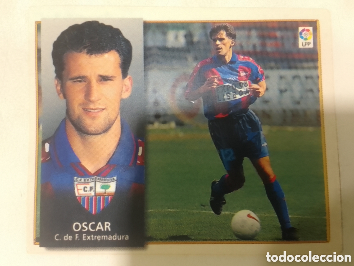Figurine di Calcio: Colecciones Este 98-99 &Oacute;scar &bull; Extremadura.