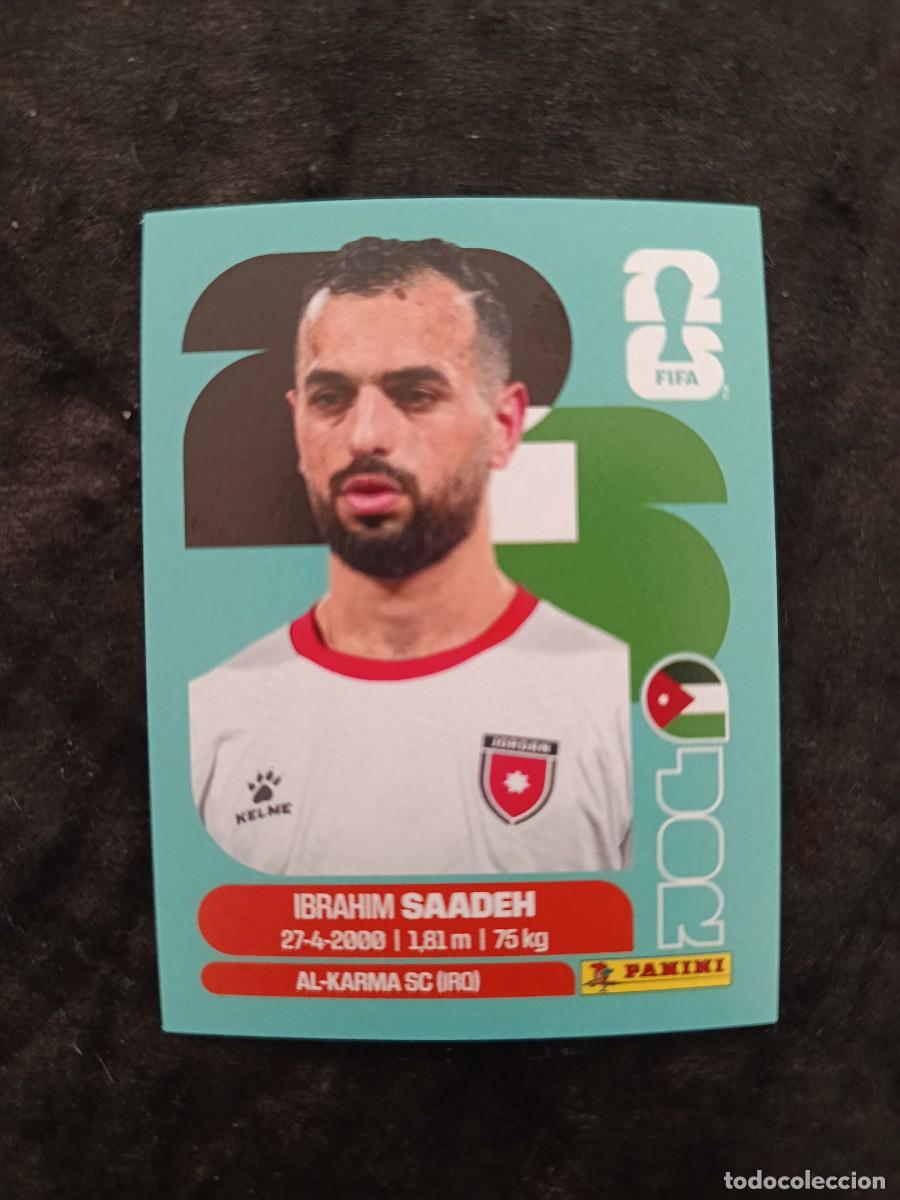Figurine di Calcio: FIFA WORLD CUP 2026 PANINI. #JOR 9. IBRAHIM SAADEH. JORDANIA
