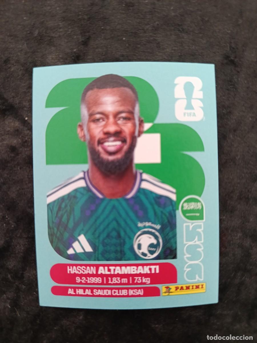 Figurine di Calcio: FIFA WORLD CUP 2026 PANINI. #KSA 8. HASSAN ALTAMAKTI. ARABIA SAUDITA