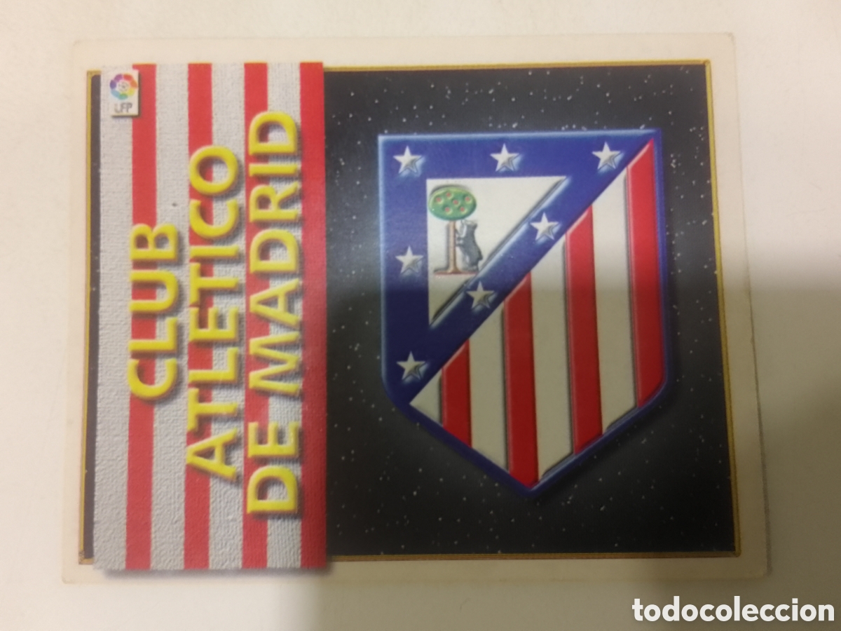 Cartes &agrave; collectionner de Football: Colecciones Este 98-99 escudo Atl&eacute;tico de Madrid.