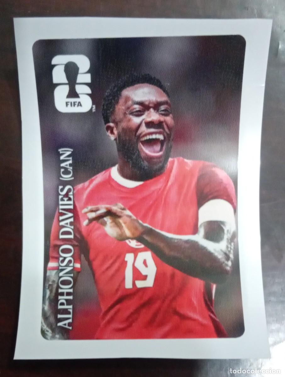Cromos de Futebol: Figurina Panini 2026 Cromo World Cup Usa Mundial 2026 Alphonso Davies Canada Coca Cola CAN