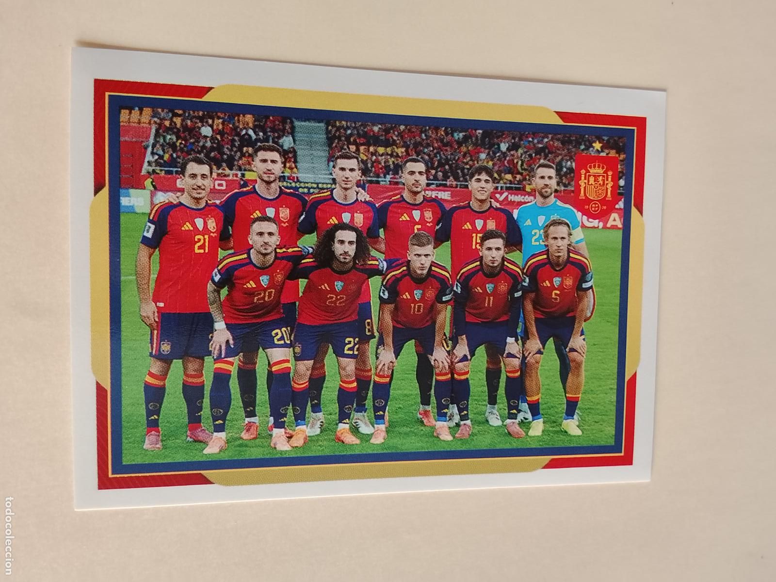 Cromos de Futebol: N 4 CROMO PARA ALBUM DE ⚽ FUTBOL PANINI SELECCION ESPA&Ntilde;OLA ESPA&Ntilde;A SPAIN CARREFOUR 26 2026 ⚽