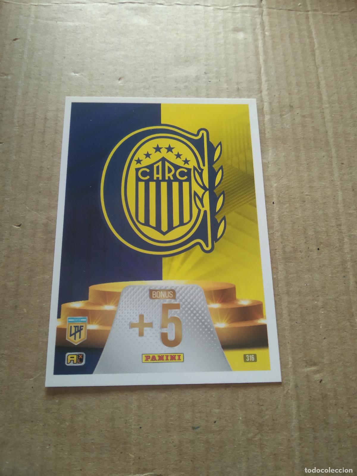Cromos de Futebol: 316 escudo rosario central CROMO FUTBOL ARGENTINO PANINI LIGA ARGENTINA 2024 ADRENALYN