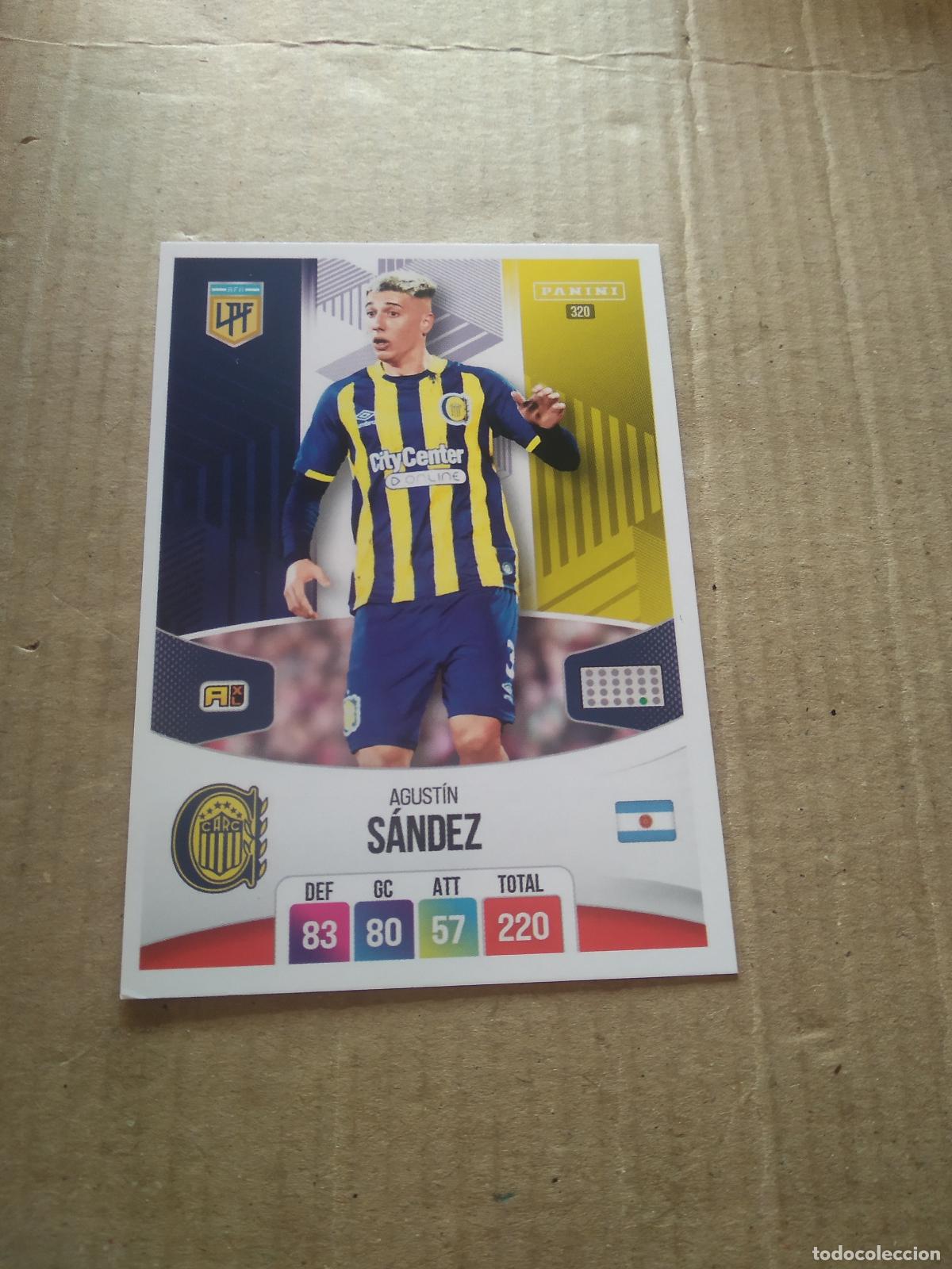 Cromos de Futebol: 320 AGUSTIN SANDEZ rosario central CROMO FUTBOL ARGENTINO PANINI LIGA ARGENTINA 2024 ADRENALYN
