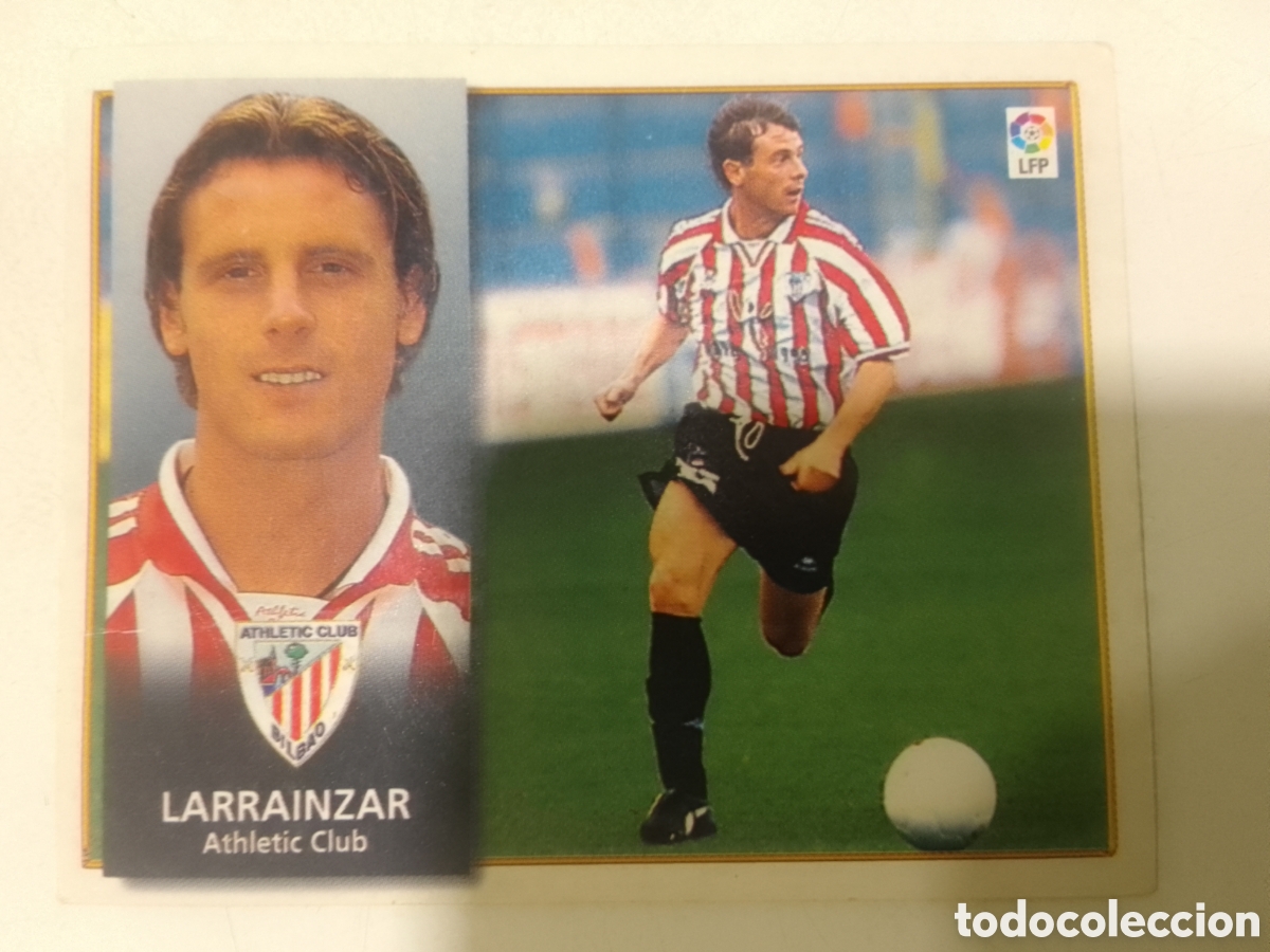 Cromos de F&uacute;tbol: Colecciones Este 98-99 Larrainzar &bull; Athletic Club.