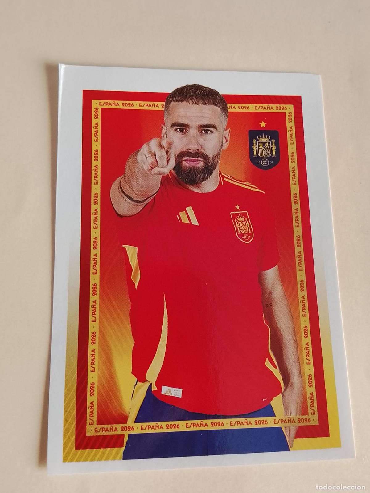 Cromos de F&uacute;tbol: N 15 CROMO PARA ALBUM DE ⚽ FUTBOL PANINI SELECCION ESPA&Ntilde;OLA ESPA&Ntilde;A SPAIN CARREFOUR 26 2026 ⚽