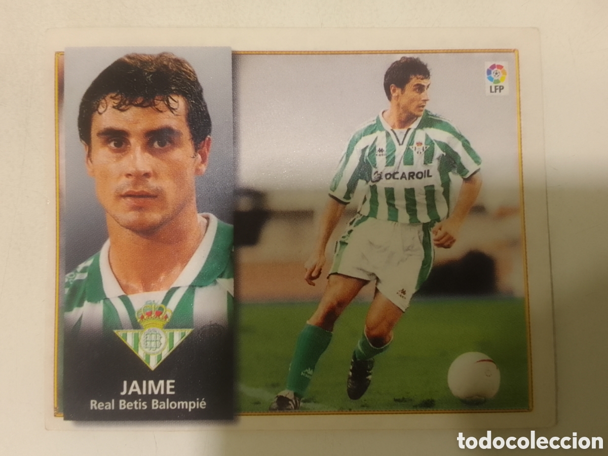 Cromos de F&uacute;tbol: Colecciones Este 98-99 Jaime &bull; Betis.