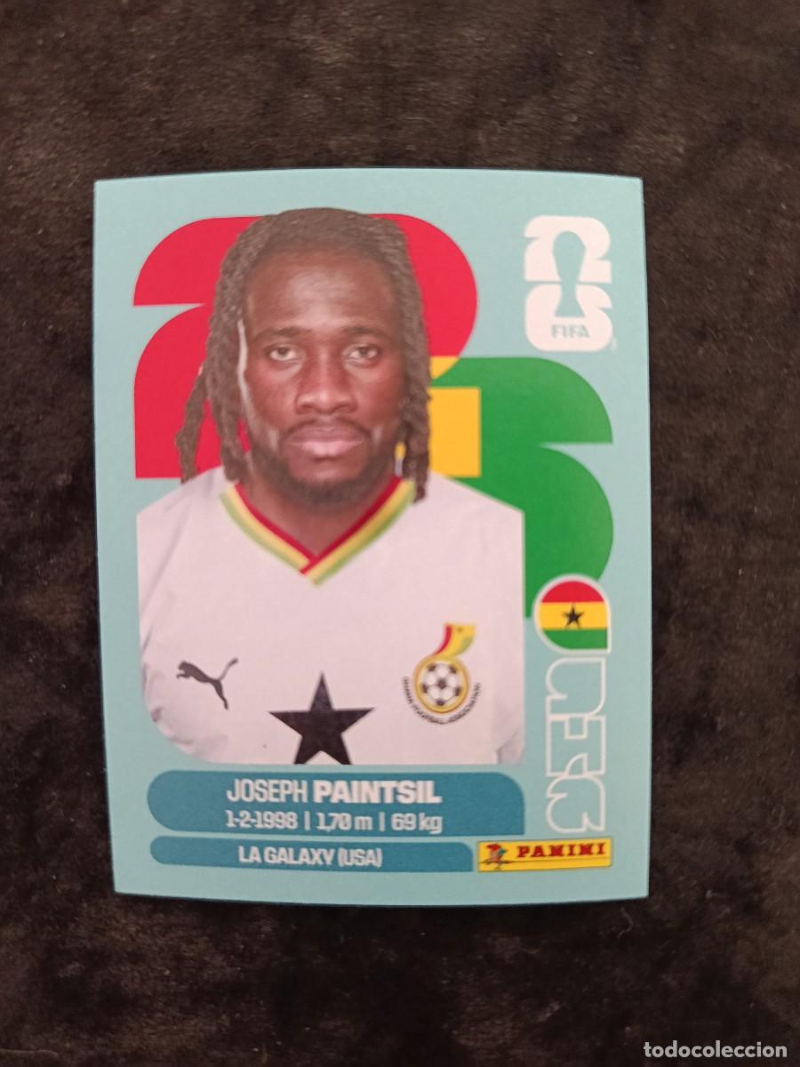 Cromos de Futebol: FIFA WORLD CUP 2026 PANINI. #GHA 18. JOSEPH PAINTSIL. GHANA
