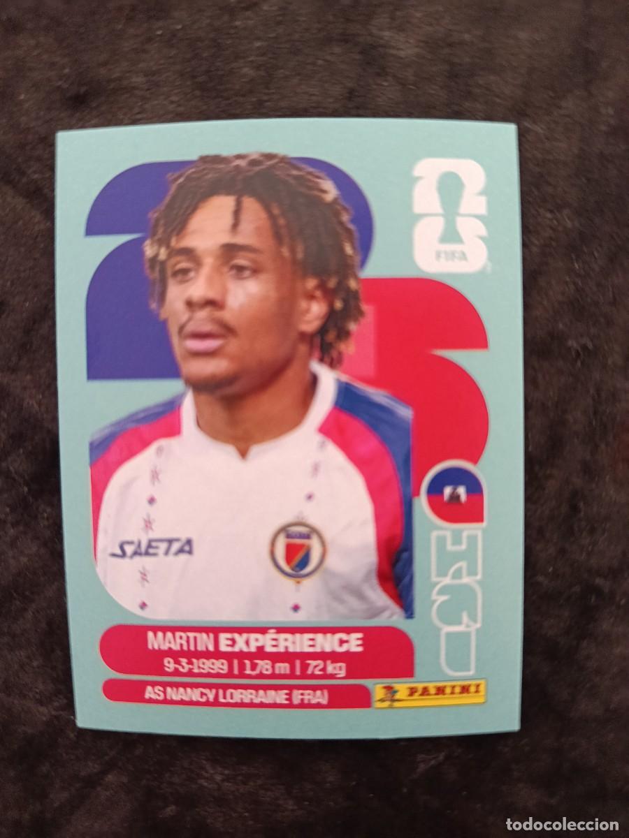 Cromos de F&uacute;tbol: FIFA WORLD CUP 2026 PANINI. #HAI 4. MARTIN EXPERIENCE. HAITI